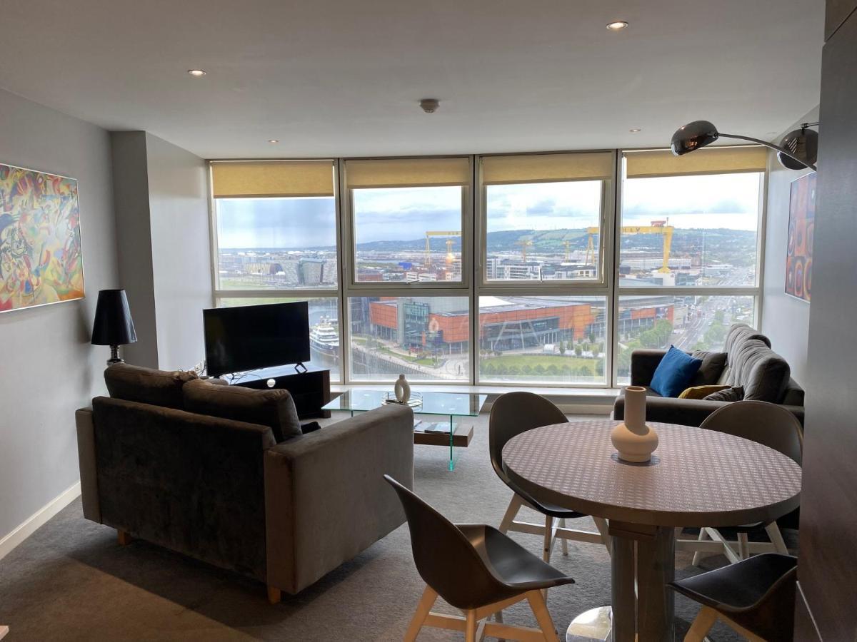 Titanic And Sea View Belfast 2 Bedroom Apartment City Centre Buitenkant foto