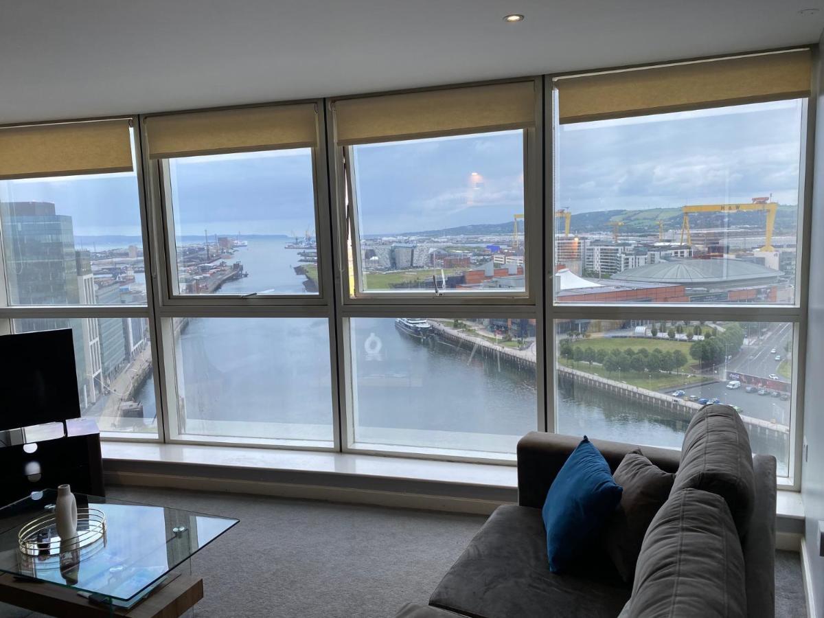 Titanic And Sea View Belfast 2 Bedroom Apartment City Centre Buitenkant foto