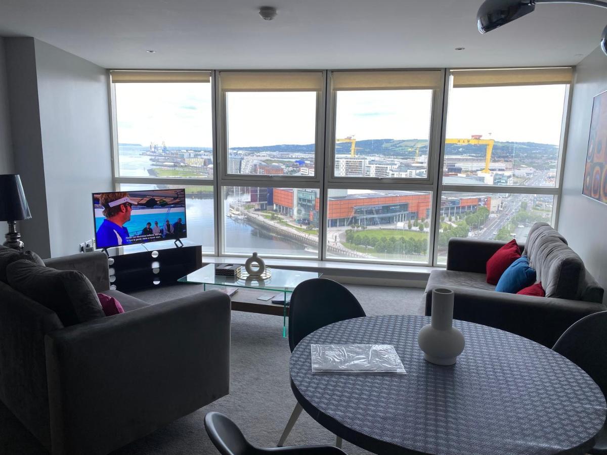 Titanic And Sea View Belfast 2 Bedroom Apartment City Centre Buitenkant foto